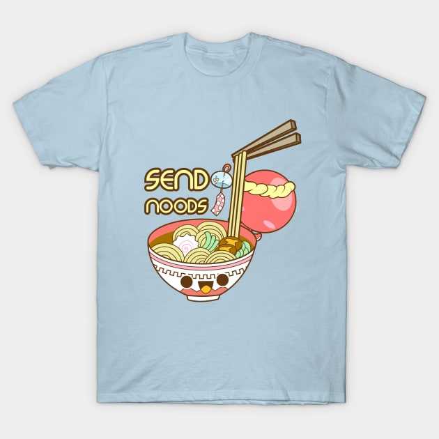 Send Noods - Ramen T-Shirt by LineXpressions